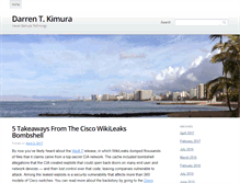 Tablet Screenshot of darrentkimura.com